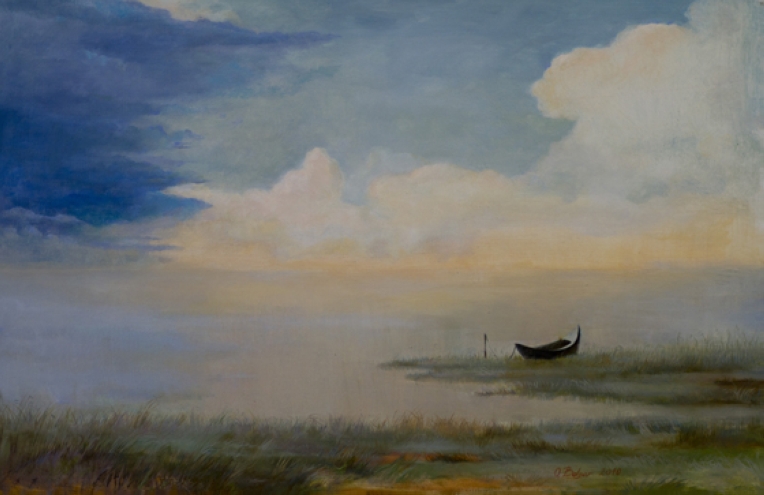 StoreGal/store/Oil/Lonely boat 24x36.jpg